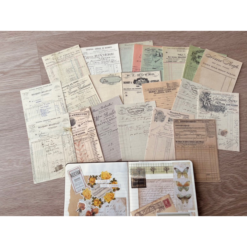 

Vintage Paper Bundle