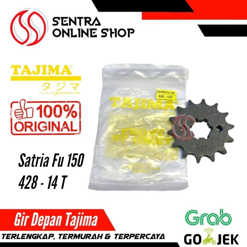 Gir gear depan Satria fu 150 14 tajima