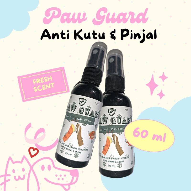 anti kutu spray kucing dan anjing 60 ml