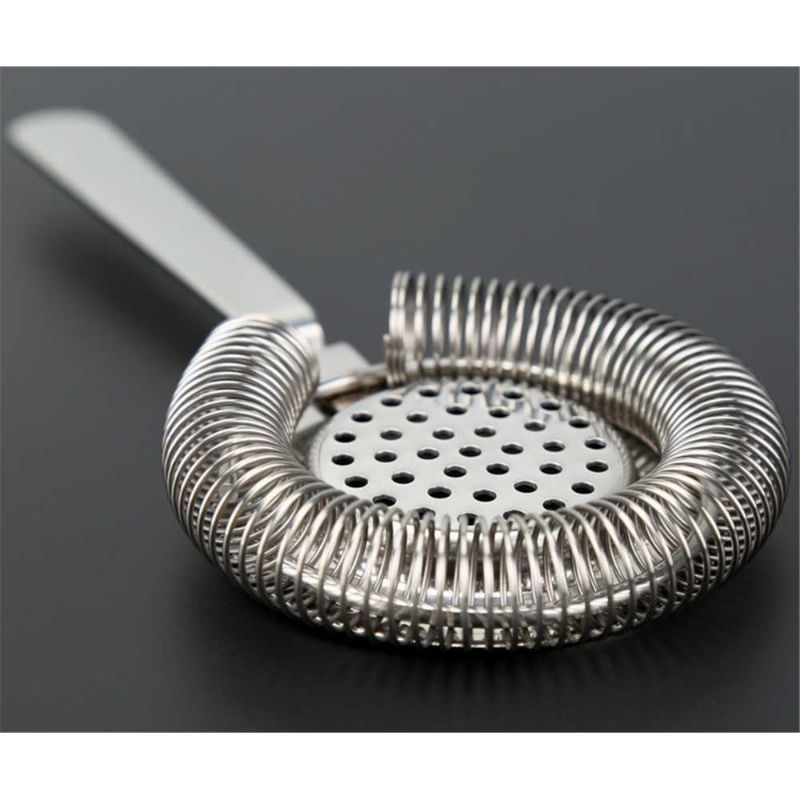 BARMAID BARWARE Cocktail Strainer Stainless Steel Bar Tools - BRW9