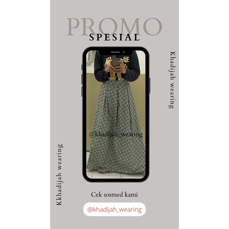 zahra skirt/ rok zahra