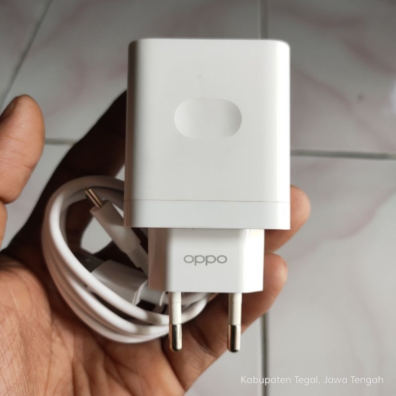 Charger Oppo A95 A76 A74 33 Watt Original 100% Copotan Asli