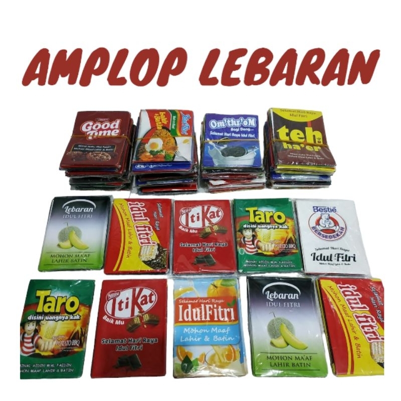 

Amplop Lebaran Motif Snack