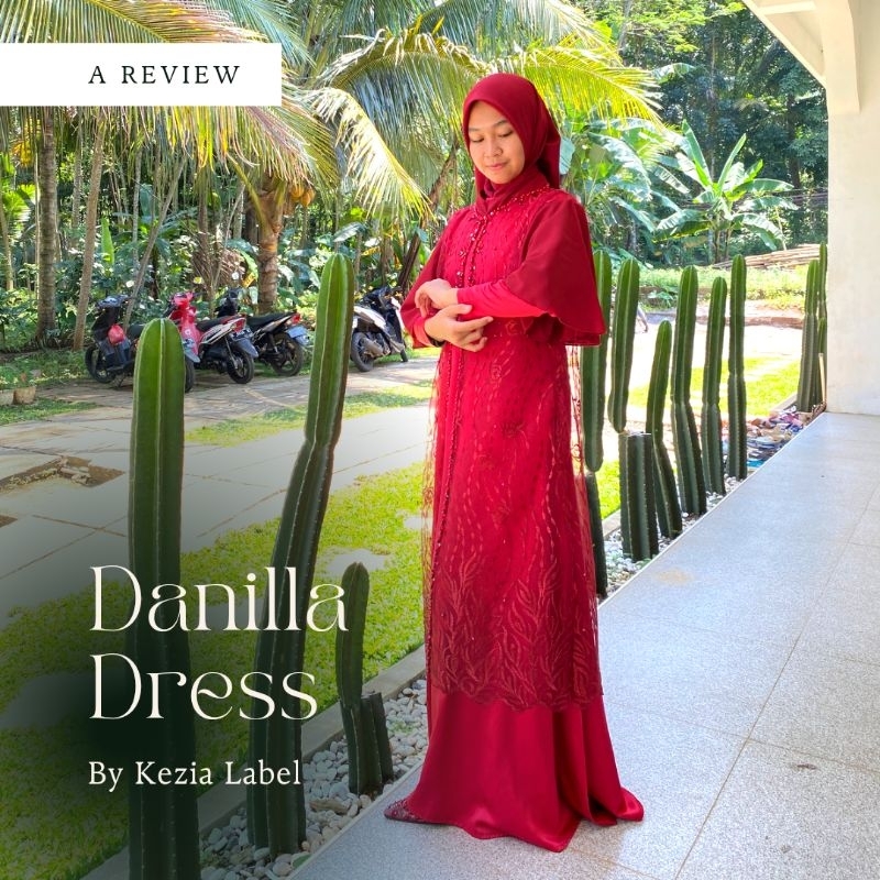 Danilla Outer Dress | Outer Brokat | Outwear | Outer Hijab | Outer Dress | Cardigan Brokat | Cardiga