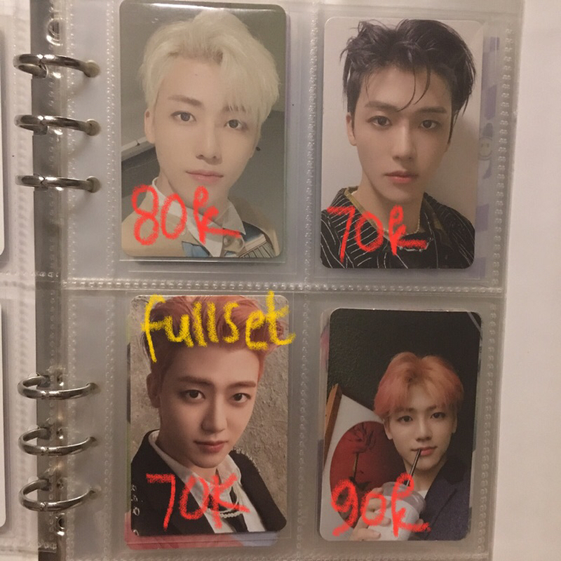 photocard jaemin arrival ressonance departure kihno + biaya packing and admin