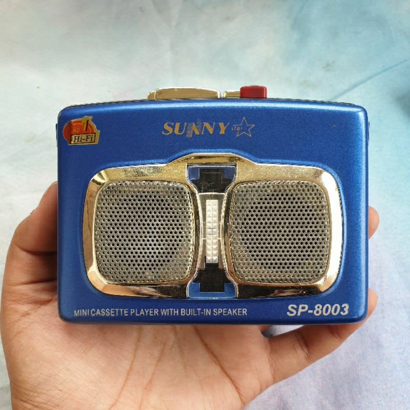 Walkman Sunny Cassette Recorder Musicman with Speaker
