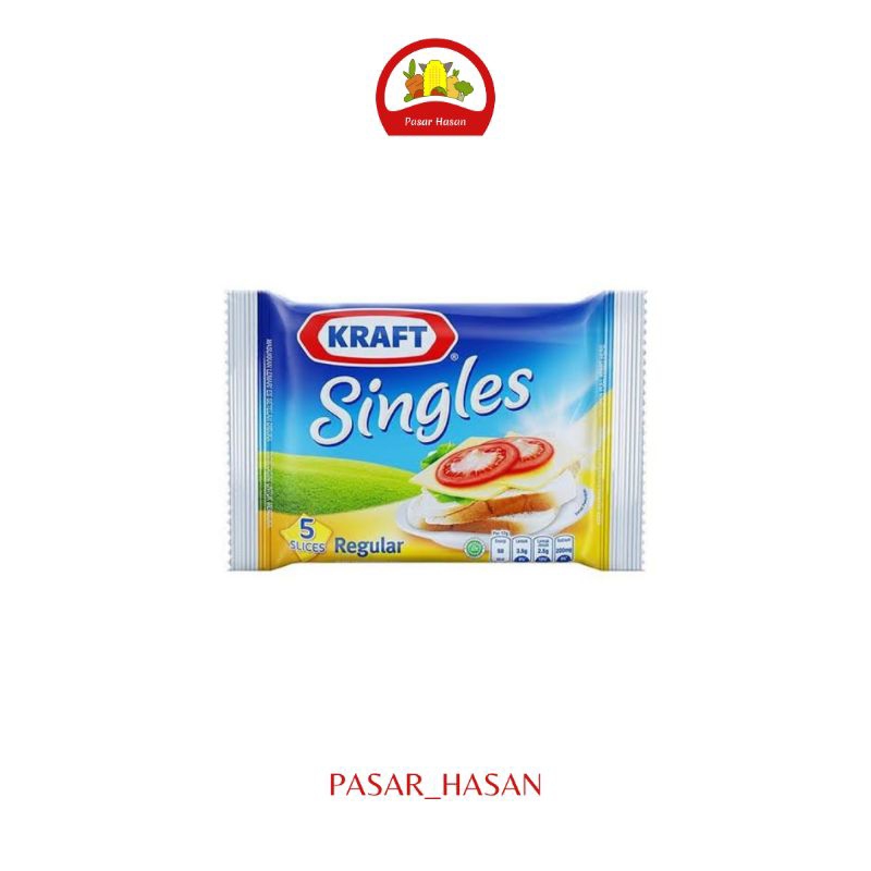 

1pack Keju Slice Single Kraft | Frozen Food | Pasar Hasan