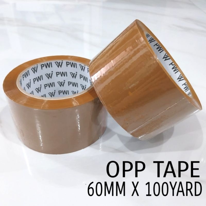 

Lakban Solasi OPP Plakban Coklat 60mm X 100yard PWI