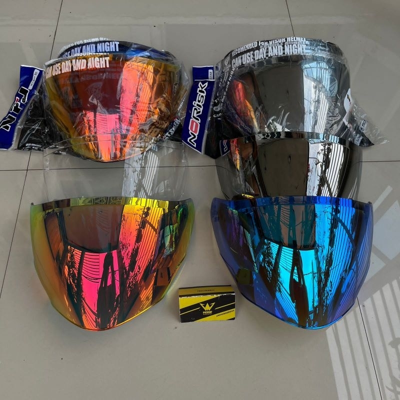 Visor Helm KYT NFJ Iridium / Visor JPX Nova X Norisk