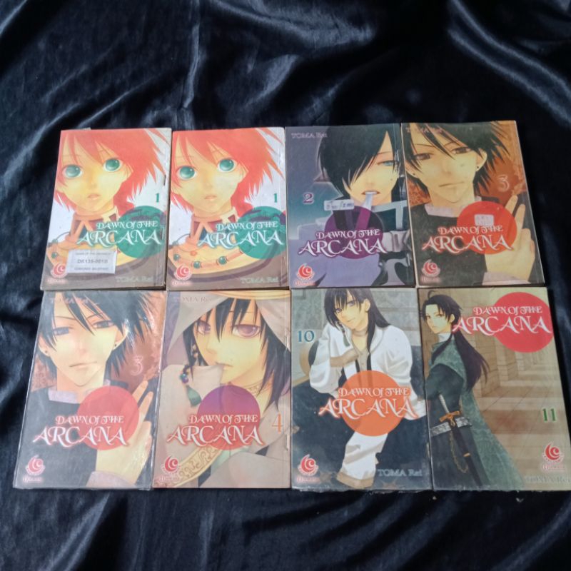 manga komik dawn of arcana toma rei
