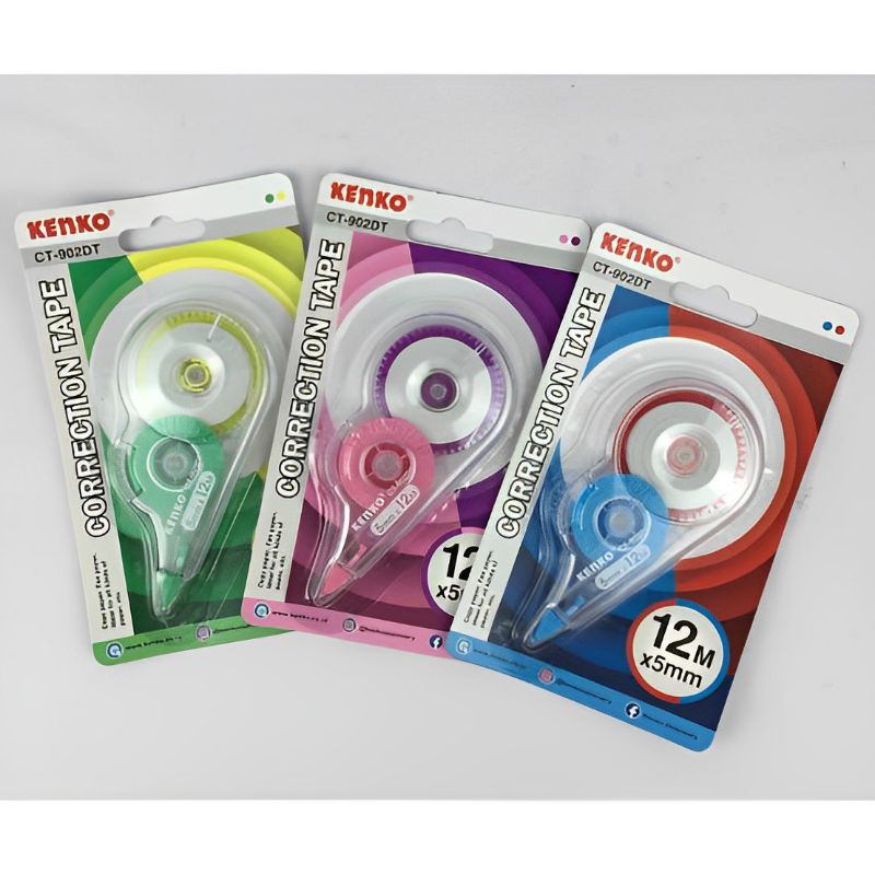 

[1Pcs] Correction Tape Kenko CT-902DT 5x12Meter
