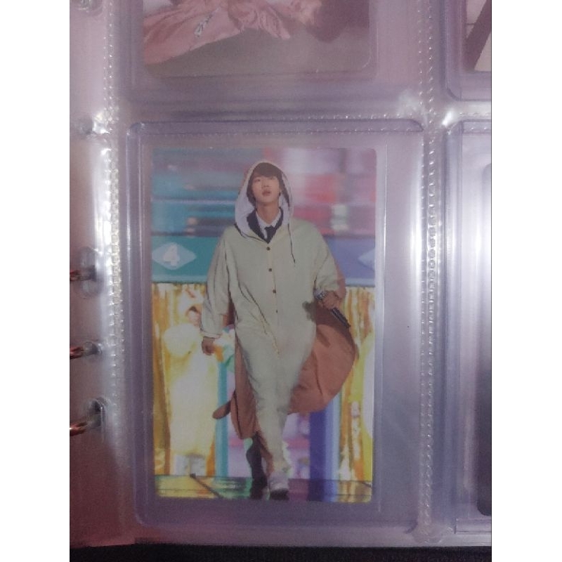 Photocard Jin tupai/PC Seokjin 4th Muster