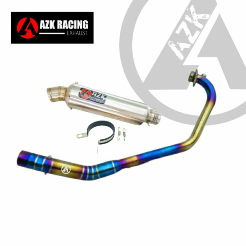 Knalpot GSX R150 - Knalpot GSX S150 Header Twotone