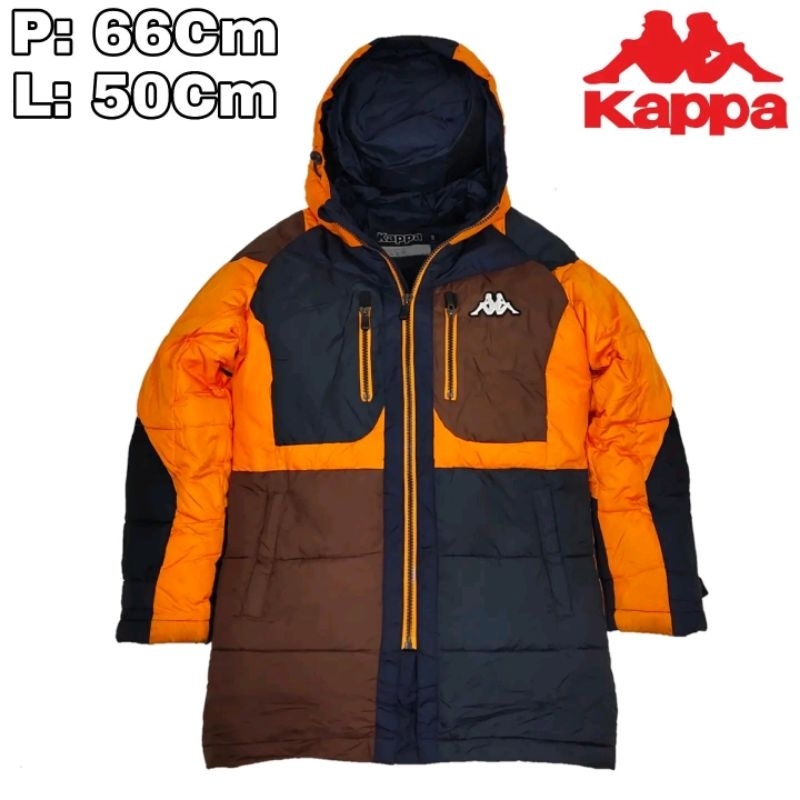 JK33 Jaket Parka Puffer Anak 5 Th Kappa Winter Jaket Tebal Musim Dingin Hiking Pendaki Gunung