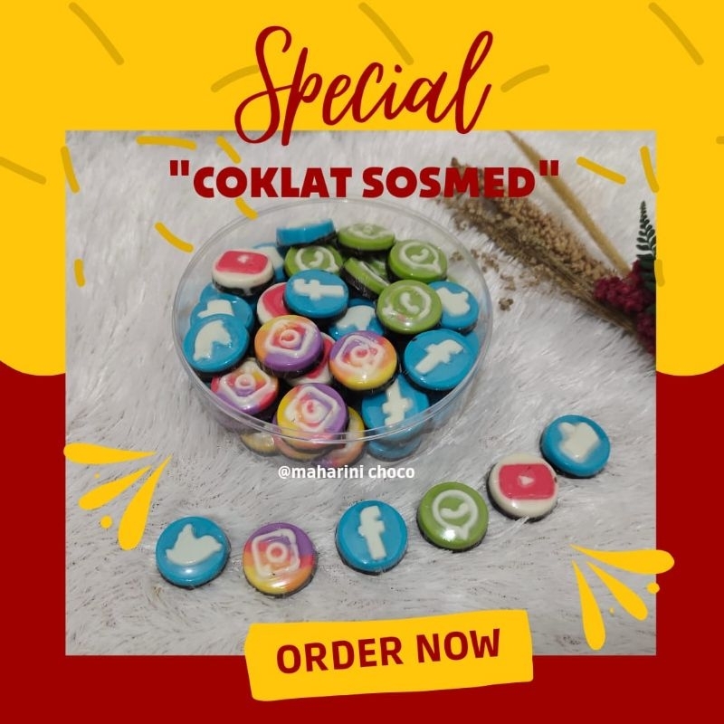 

Coklat Karakter Sosmed isi 60 biji