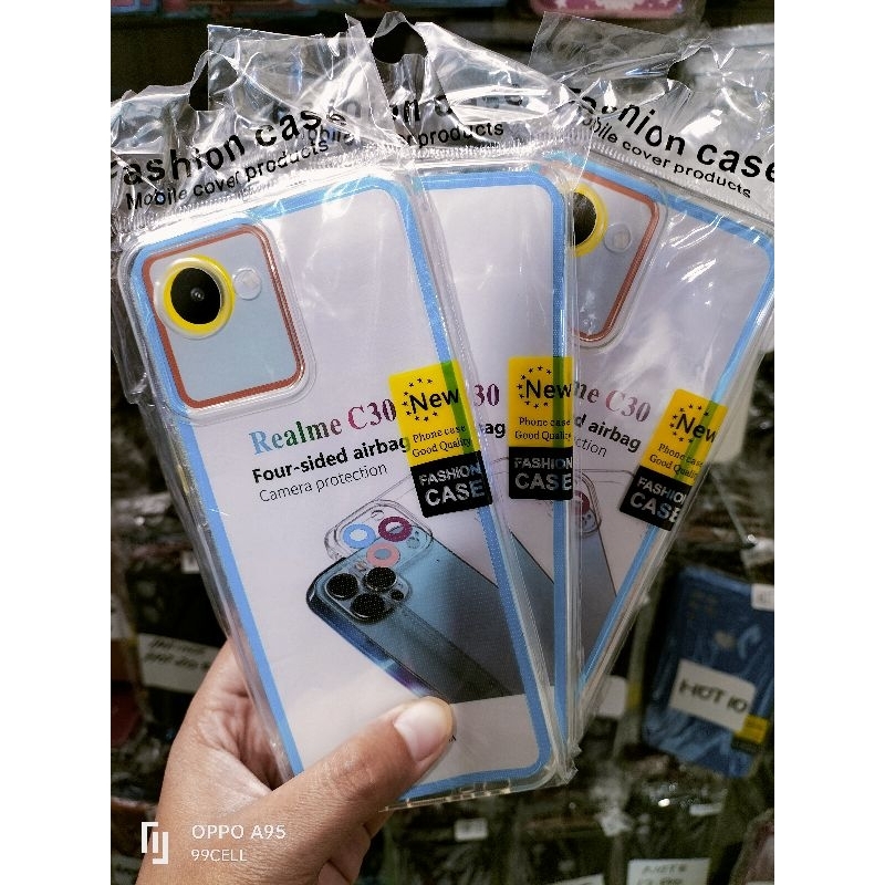 Clear case space realme c33 C30 C31 C35 Dll