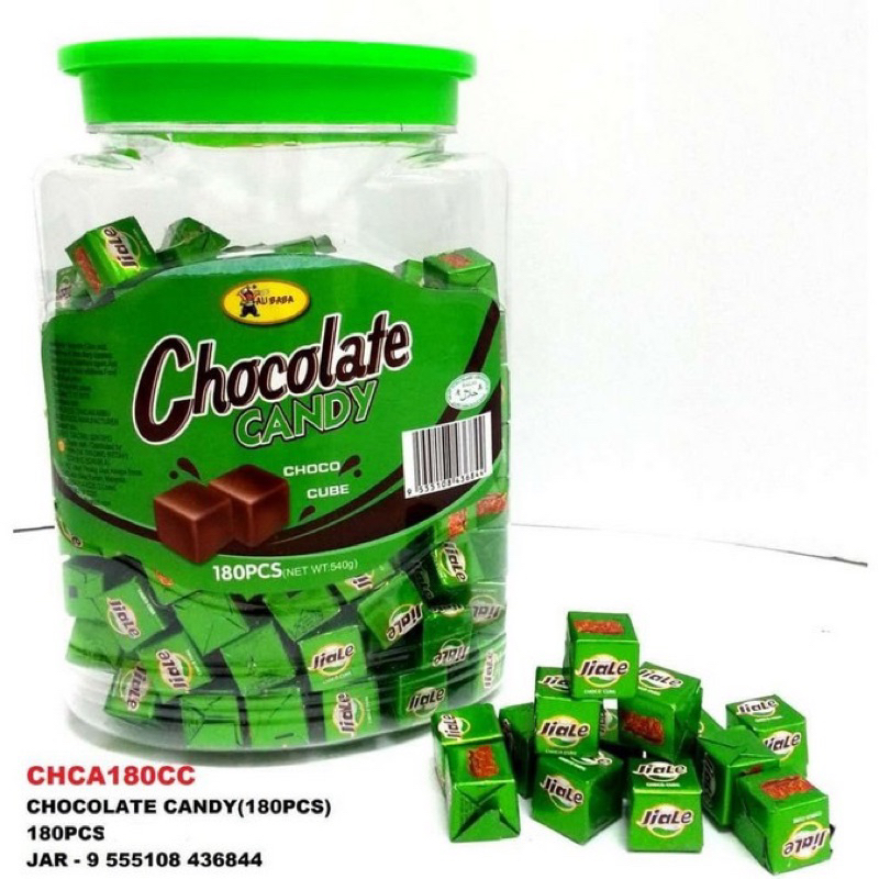 

Candy Cube Coklat alibaba 180 pcs