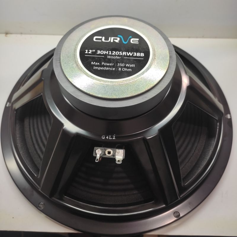 Speaker Component Curve 12&quot; 30H120SRW38B Woofer 350Watt 8ohm