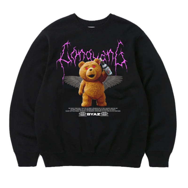 [OVERSIZE] Crewneck BYAZ Bear Beer Original