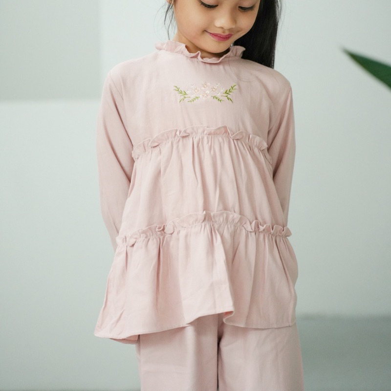 MOOI Maira Tunik Set Anak 1-10thn / Baju Muslim Lebaran Anak
