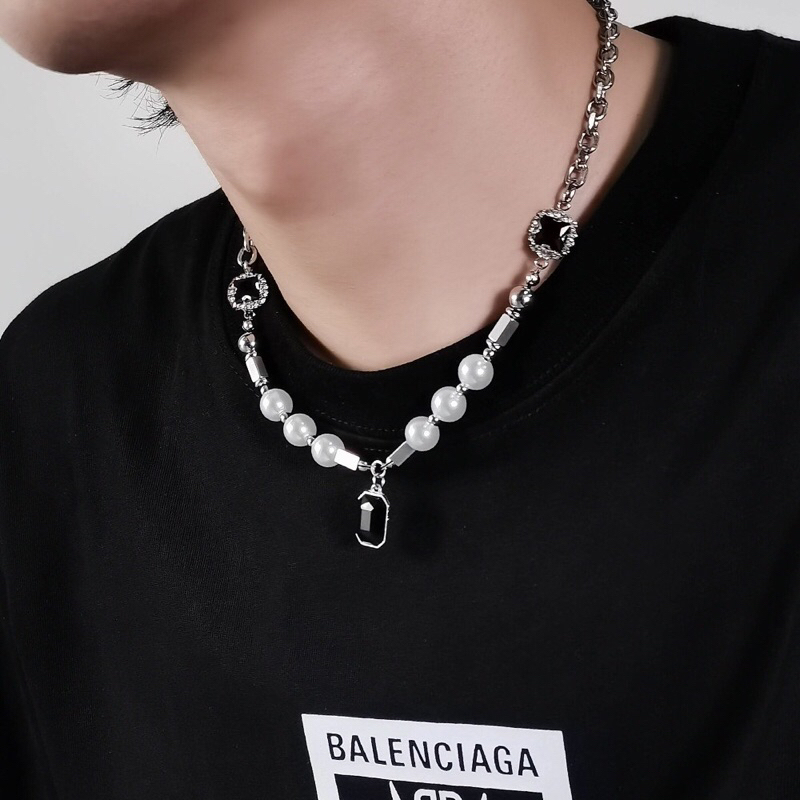 Mario Necklace | READY STOCK SIAP KIRIM | Unisex Necklace | Kalung liontin Unisex | Classy Ring unisex | Fashion Necklace | Kalung Laki - Laki | Kalung Perempuan | Retro Style | Hiphop Style | Japan Style | Korean Fashion Style