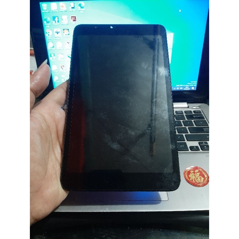 Lcd touchscreen dan frame advan tab 8 8001 8002 8003