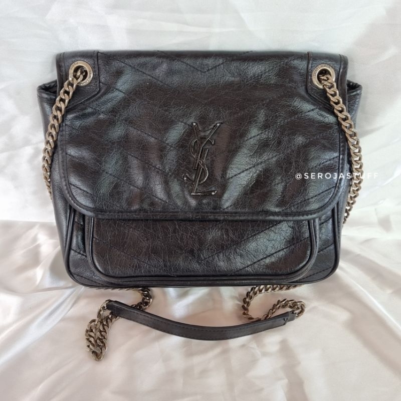 Yves Saint Laurent Niki Medium | YSL | Tas Kulit Wanita