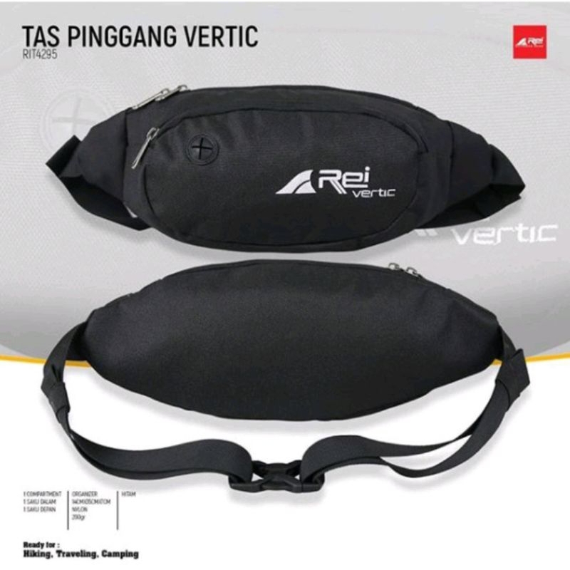 tas pinggang original arei vertic waistbag arei outdoorgear