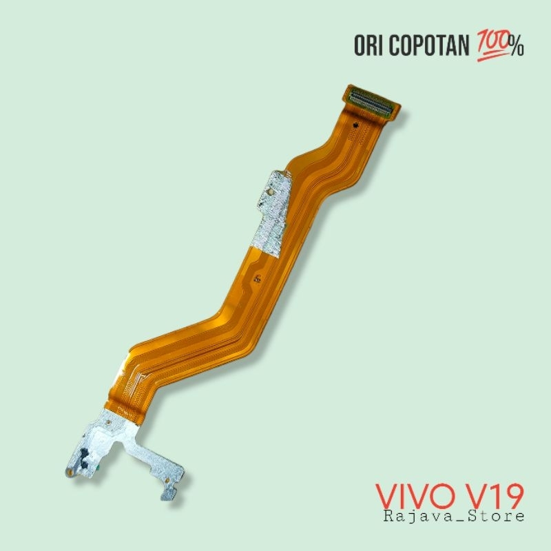 Fleksibel fleksible penghubung LCD vivo v19 1919 ori original cabutan copotan asli garansi normal