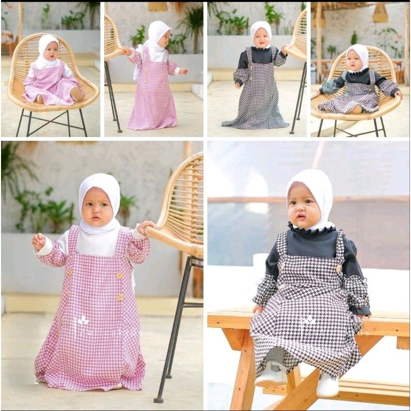 Baju Muslim Anak Perempuan| Gamis Anak Perempuan