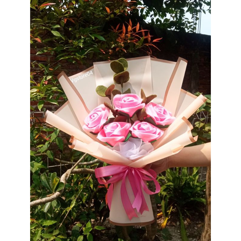 bouquet / bouquet bunga/ bouquet bunga sakura / bouquet murah