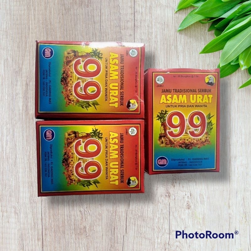 Jamu ASAM URAT 99 untuk Pria dan wanita Original