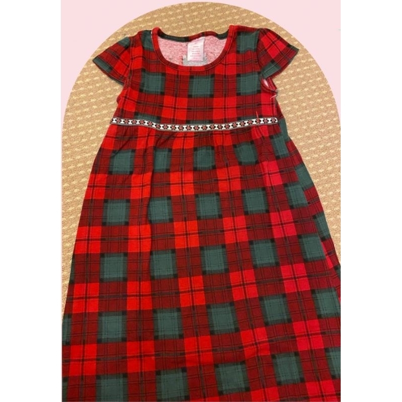 preloved dress anak perempuan second baju rok terusan girl merah red cny christmas natal