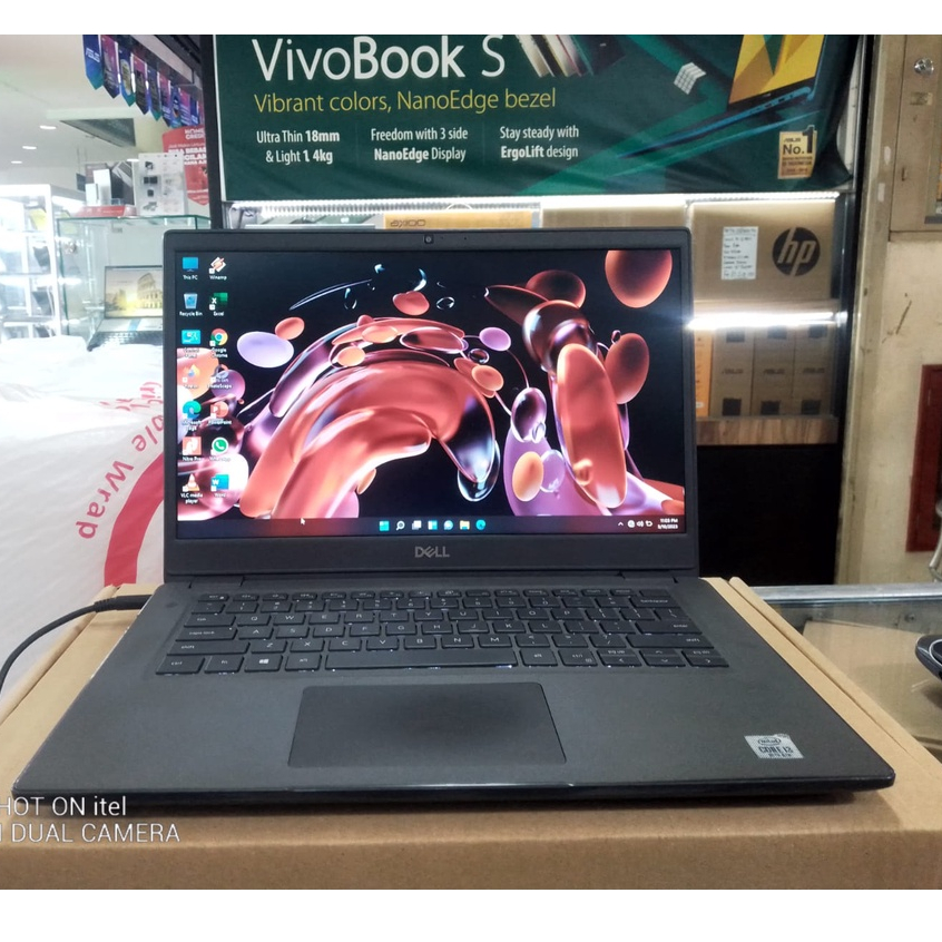 Laptop  DE  LATITUDE 3410, Core i3 - 10110U, Gen 10Th, Ram 8Gb / SSD 256Gb, Super Ngebut, Backlight