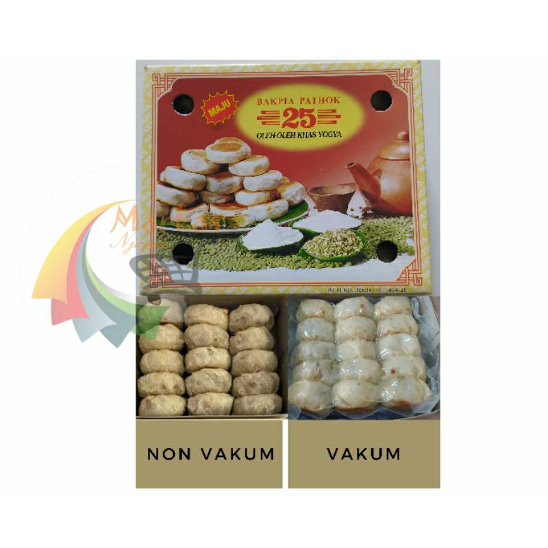 Bakpia Pathok 25 Original Isi 15 Kemasan Vacuum Vakum
