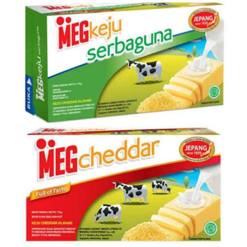 

Meg Keju Cheddar, Serbaguna 165gr