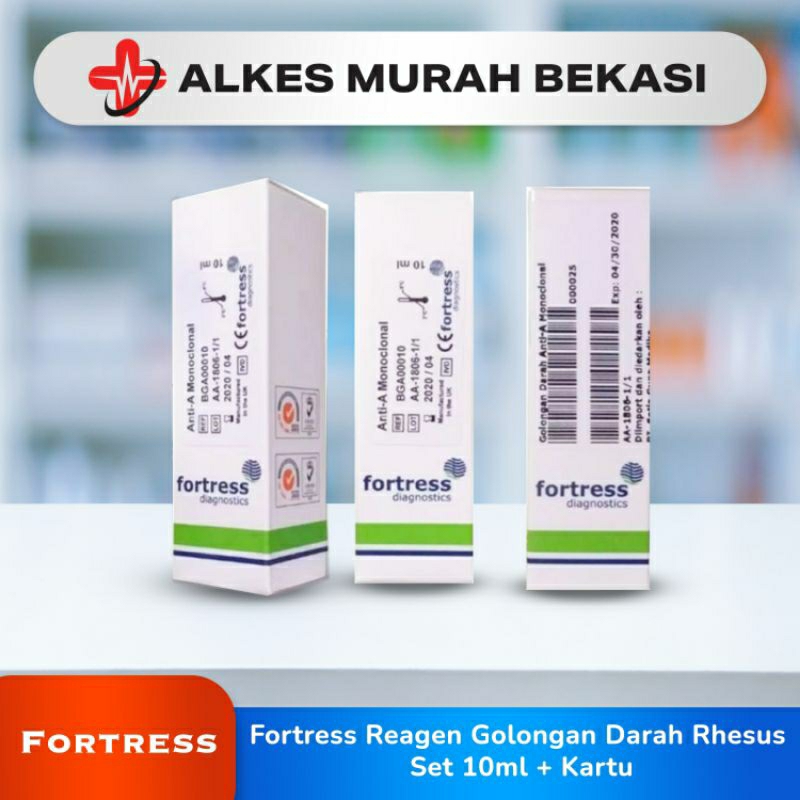 Golongan Darah Fortress 4 Vial / Golongan Darah / Fortress / Goldar Fortress