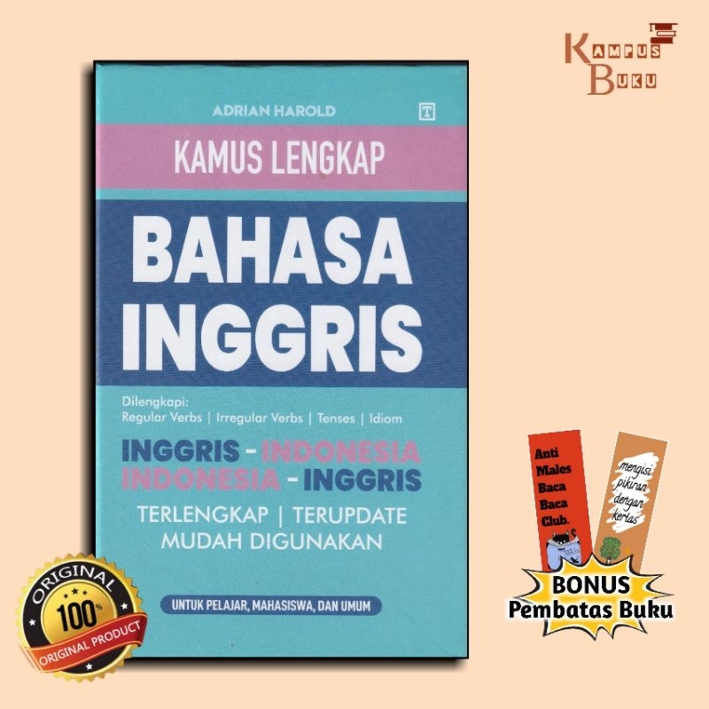 Kamus Lengkap Bahasa Inggris - Adrian Harold / Ori