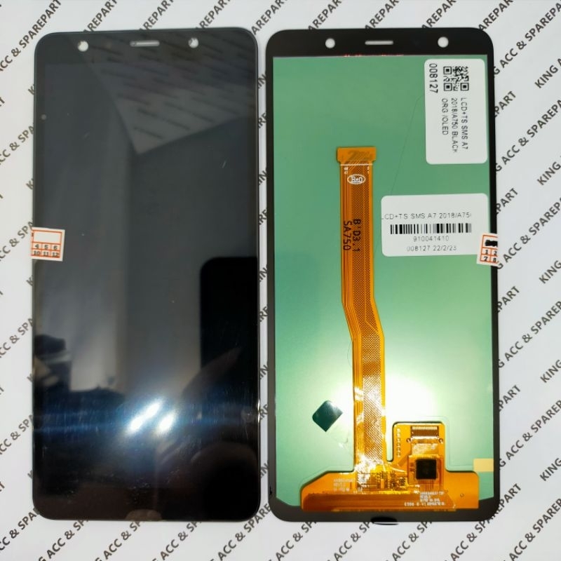 LCD TOUCHSCREEN SAMSUNG GALAXY A7 2018 A750 ORIGINAL OLED