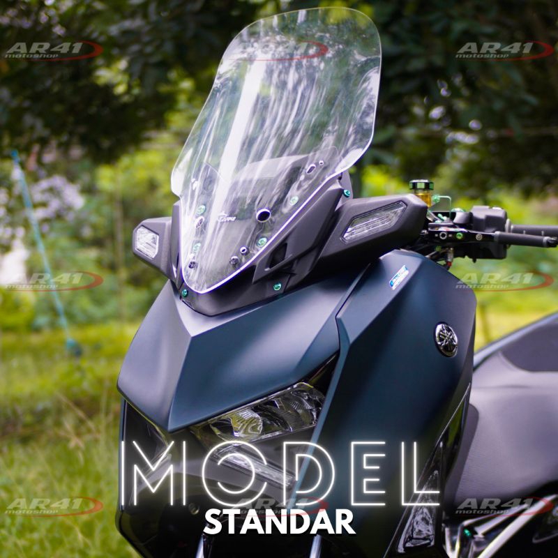 Windshield XMAX new 2023, Visor XMAX new 2023 , Kaca depan XMAX Visor xmax winshield xmax model STANDAR AR41