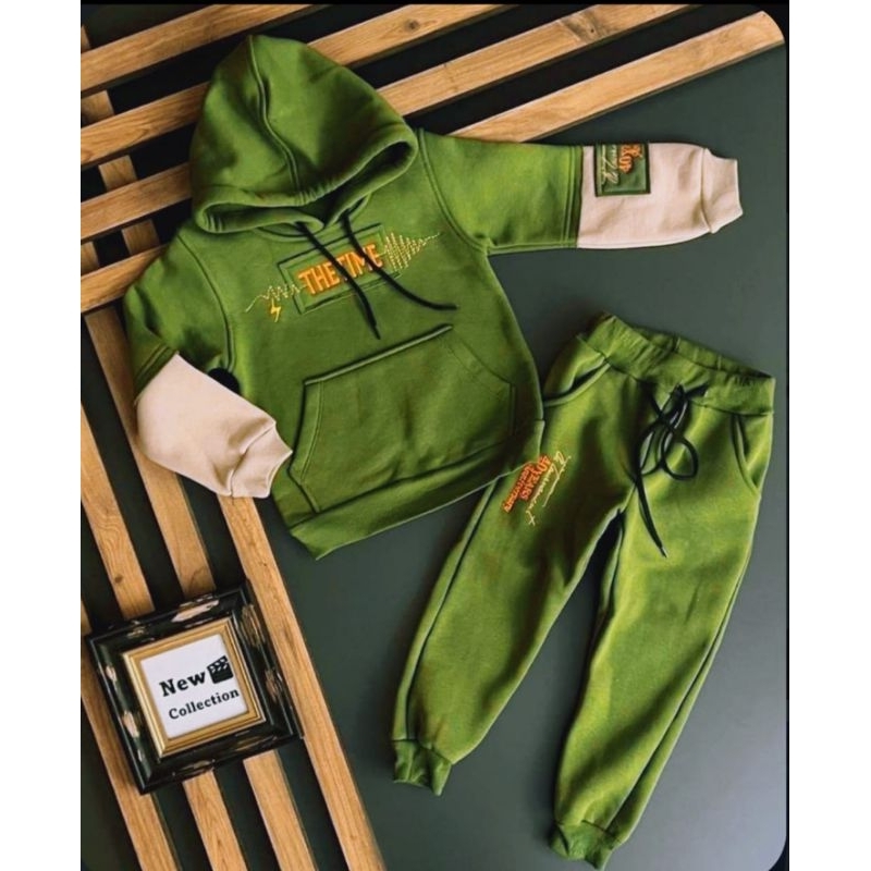 Setelan hoodie joger anak laki laki perempuan terbaru usia 1 sampai 5 tahun / baju anak/setelan anak/pakaian anak/set unisex/uniswx