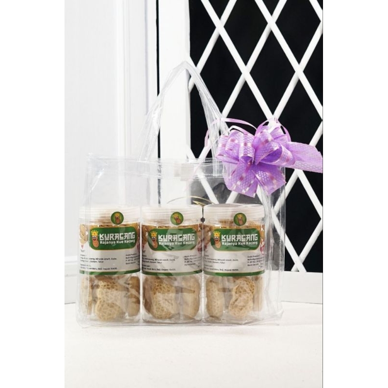

Paket Kue Kacang Kuracang 3 Toples