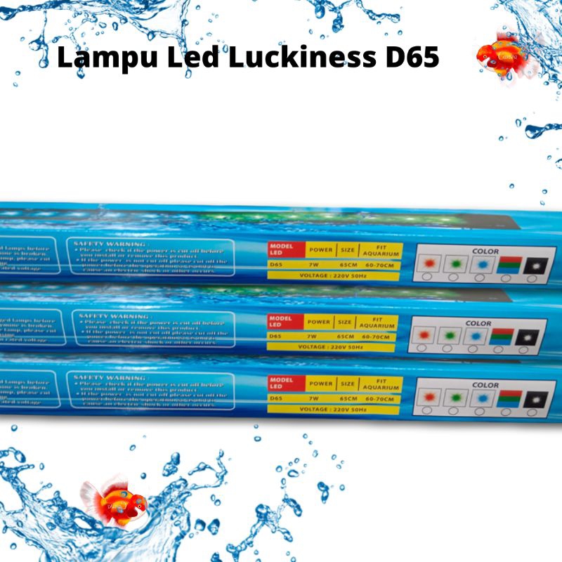 Promo Murah Lampu Led Celup Aquarium Aquascape LUCKINESS D65