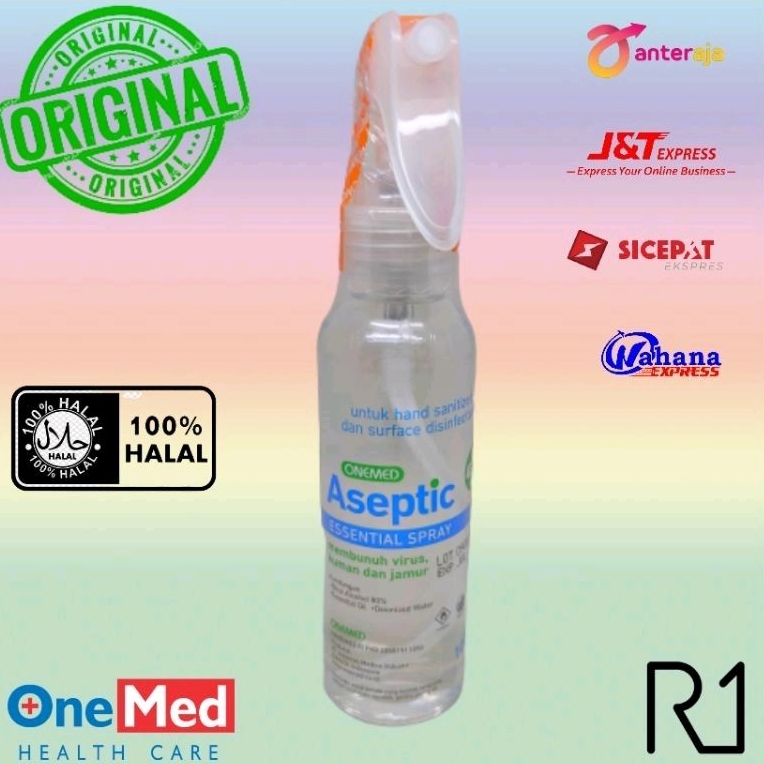 Onemed aseptic plus essential 100ml spray onemed Foodgrade