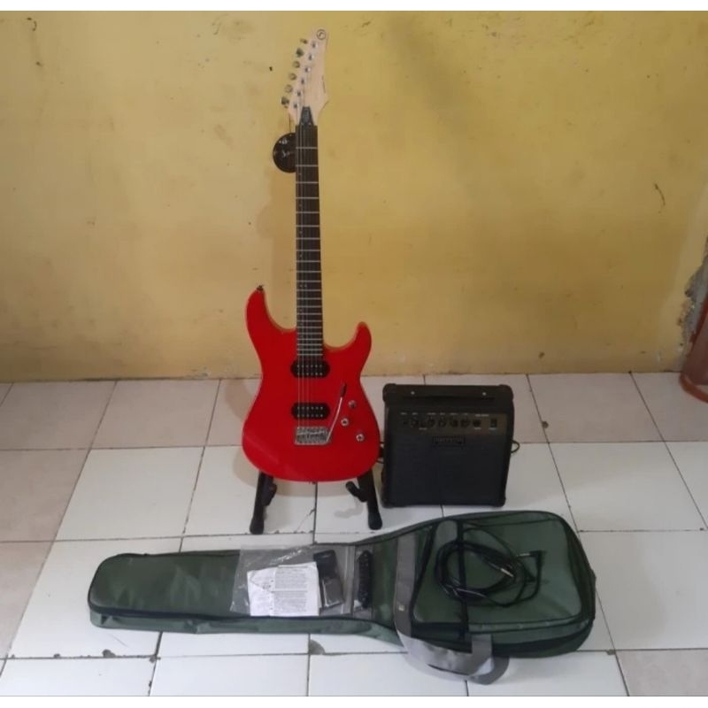 Gitar samick ss71 original plus ampli mantap