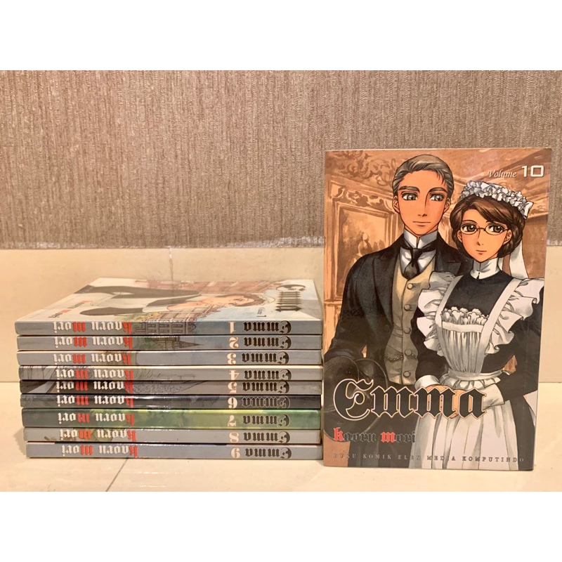 Komik Manga Set Emma 1-10 by Kaoru Mori