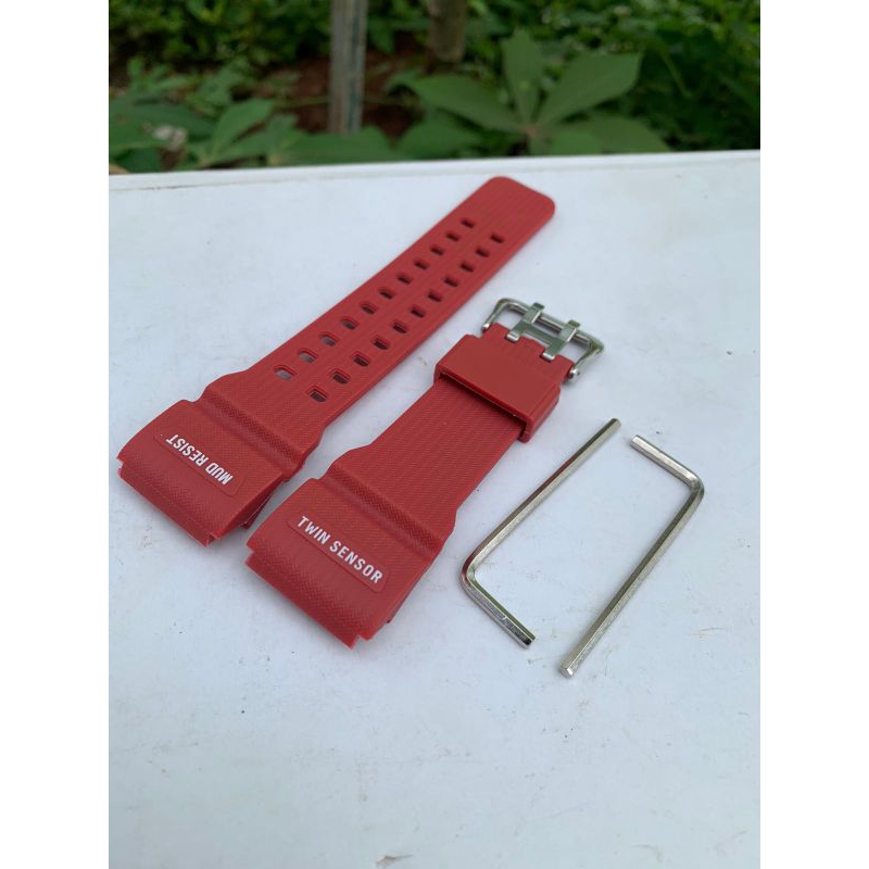 Super Quality Strap Tali jam tangan Gshock Casio GG1000 merah