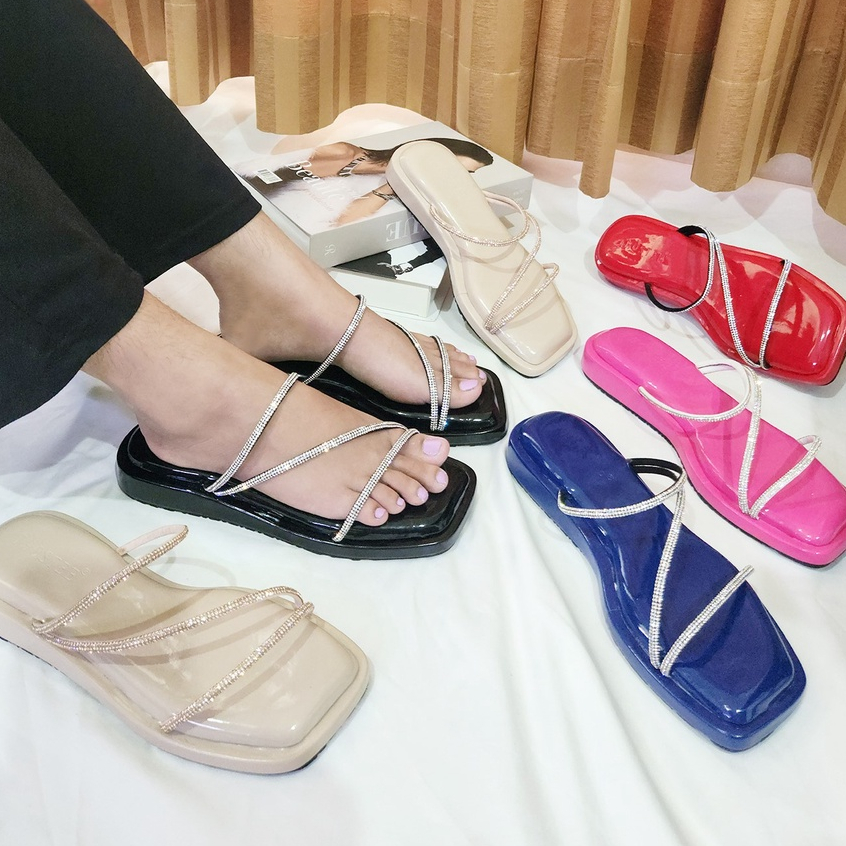 Sandal Platform Wedges Wanita Glenca Raja.kpop