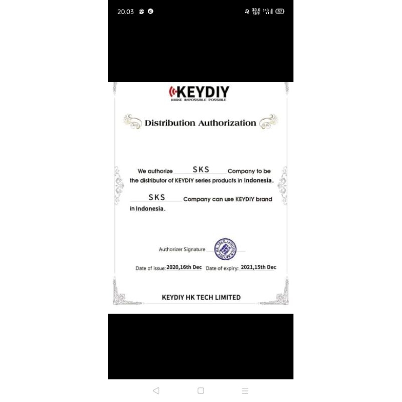 remote keydey kdx