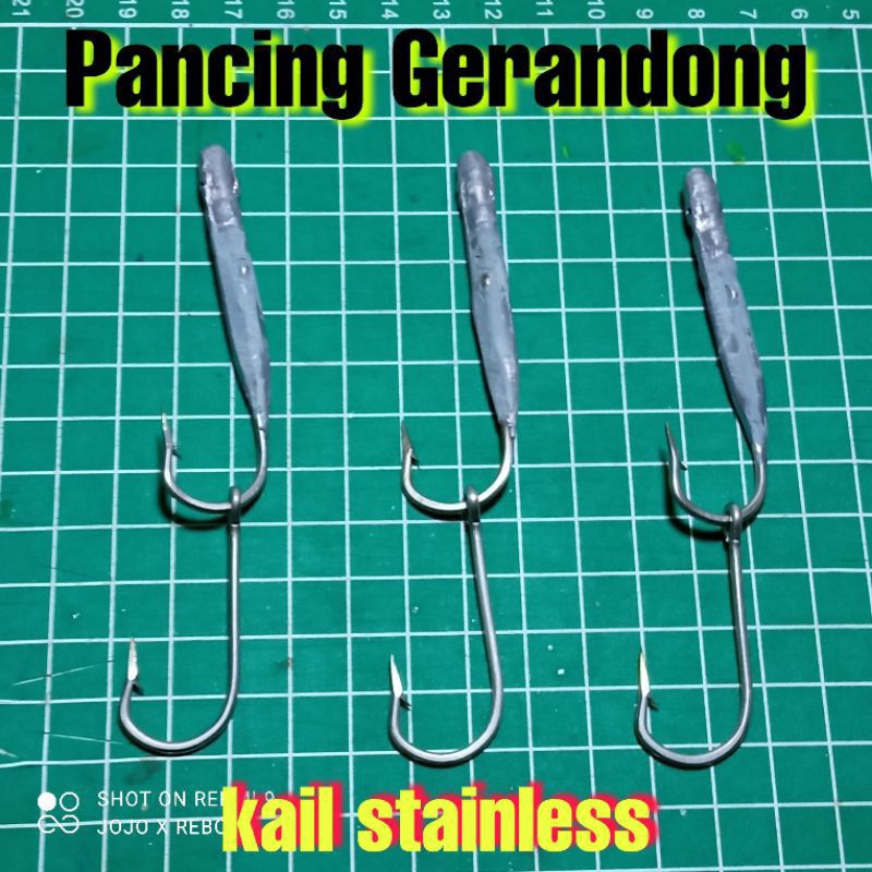 kail pancing gerandong konceran tenggiri 2 kail